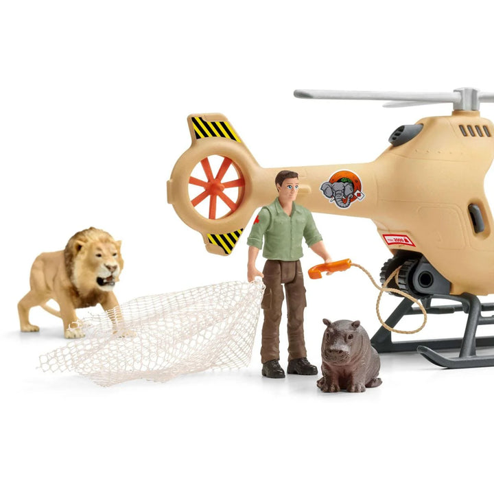 >Schleich WILD LIFE - Animal Rescue Helicopter