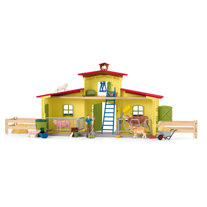 >Schleich FARM WORLD - Large Farm (Yellow)