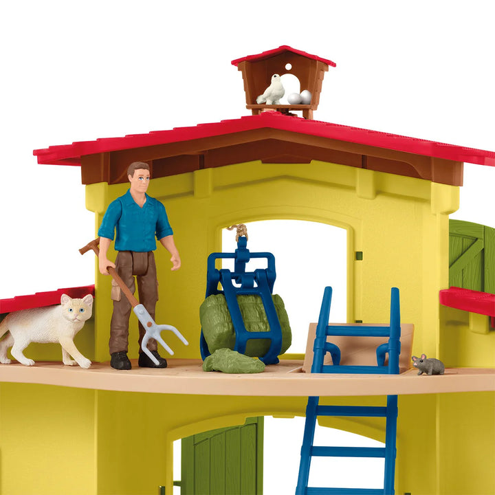 >Schleich FARM WORLD - Large Farm (Yellow)