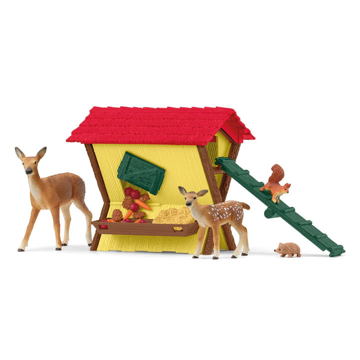 >Schleich FARM WORLD - Feeding the Forest Animals