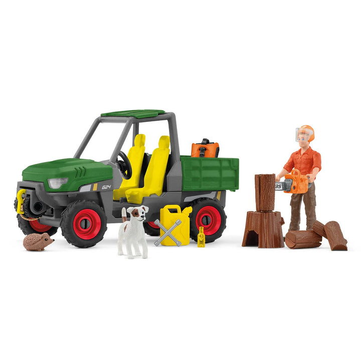 >Schleich FARM WORLD - Working in The Forest