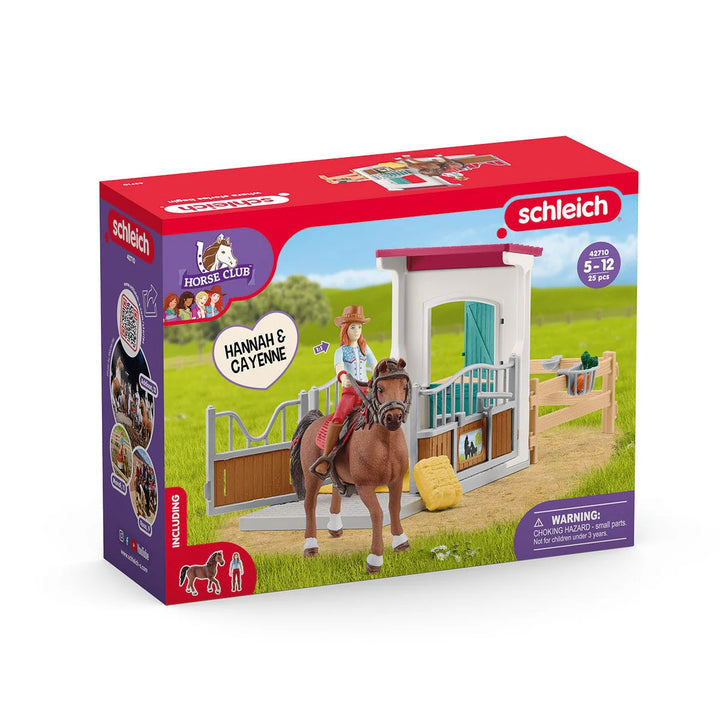 >Schleich HORSE CLUB - Horse box with Hannah & Cayenne