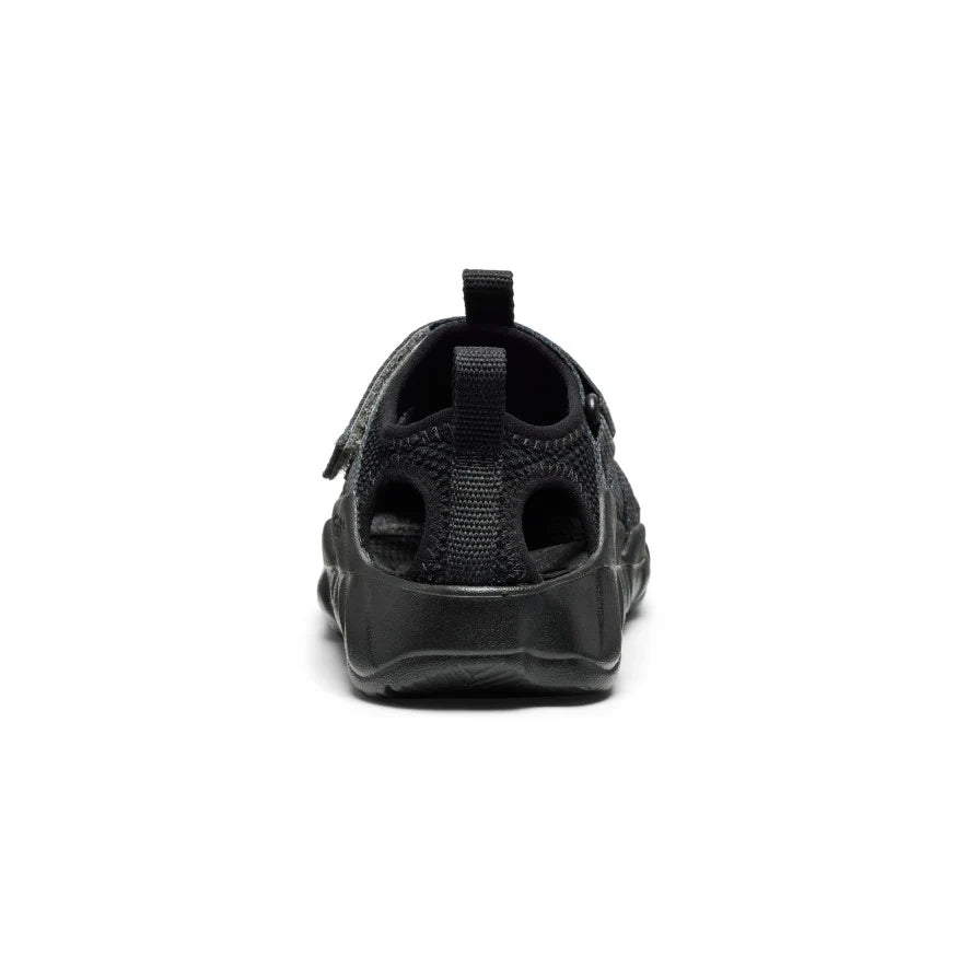 >KEEN Kids Hyperport H2 Extra Cushy Sandal - BLACK/STEEL GREY
