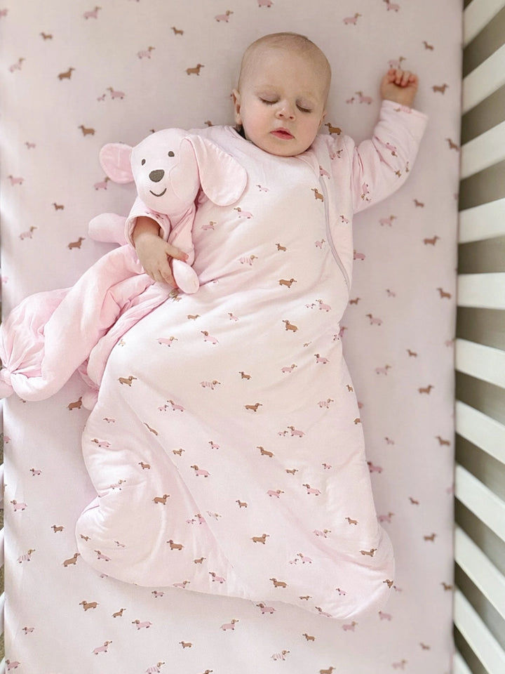 Gunamuna Baby 2.5 TOG Long Sleeve Sleep Bag - ﻿﻿Girl Dog