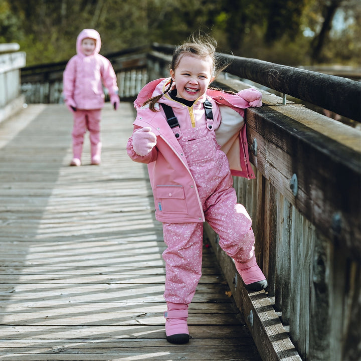 >Jan & Jul Kids Cozy-Dry Waterproof Jacket - Dusty Pink