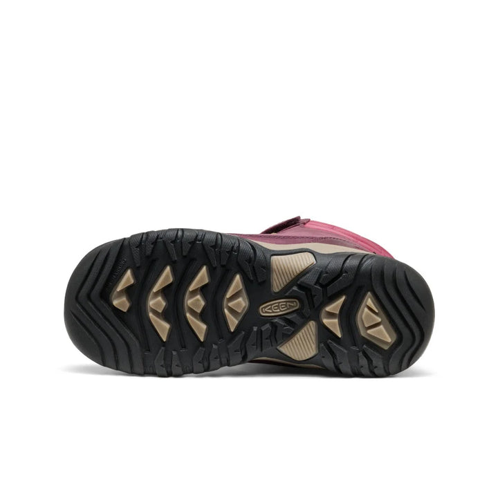 >KEEN Kids Kanibou Waterproof Winter Boot - FIG/PINK LEMONADE