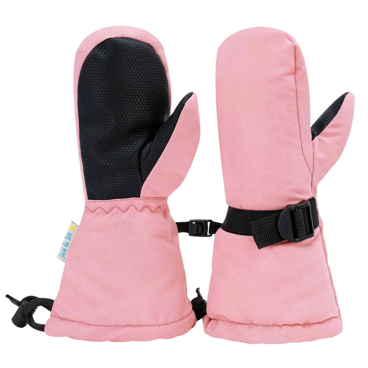 >Jan & Jul Kids Toasty-Dry Waterproof Snow Mitten - Dusty Pink