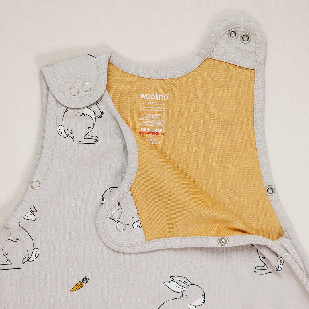>Woolino Merino Wool 4 Season Sleep Bag ULTIMATE - Bunny