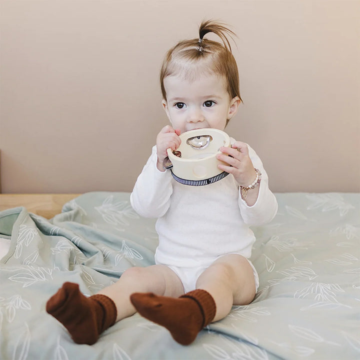 >Woolino Baby and Toddler Wool Socks - Cork