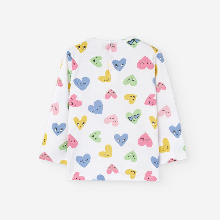 Losan Baby Girls 'Love' Long Sleeve T-shirt with Motif - 12-18M