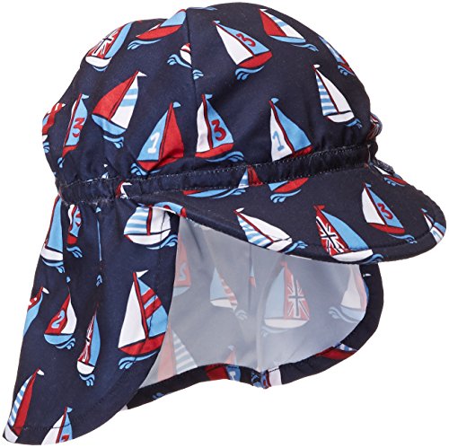 Jojo Maman Bebe D2108 Boys Boat Flap Sun Hat