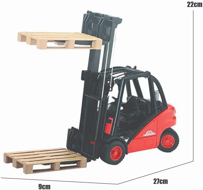 >Bruder 02511 Linde H30D Fork Lift w/ Pallets