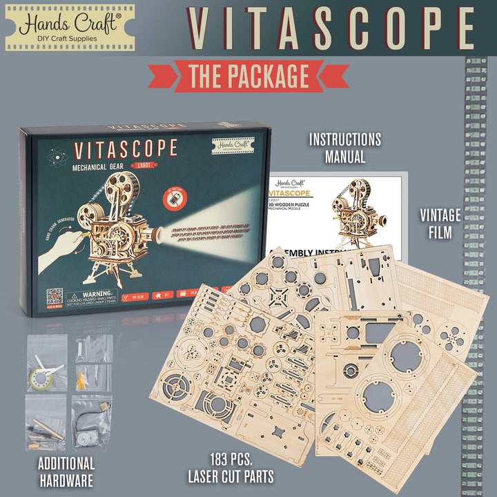 >Hands Craft DIY Wooden Puzzle: Vitascope