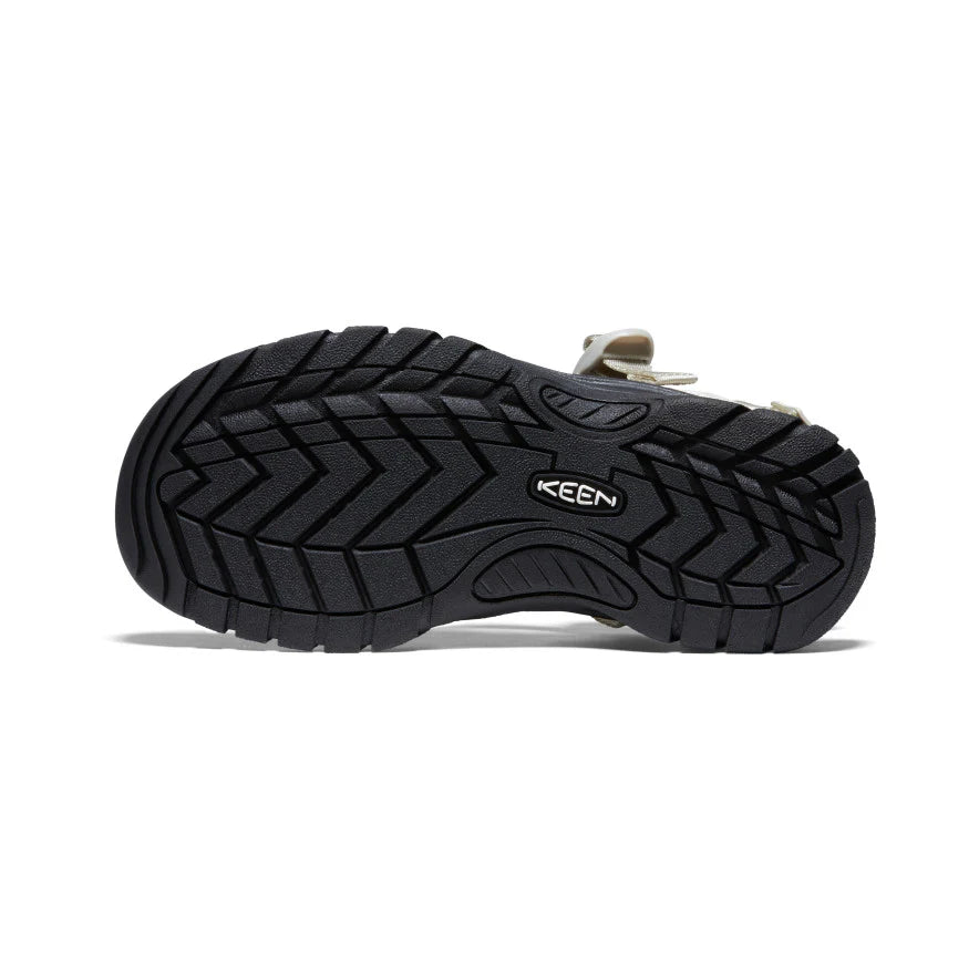 KEEN Women's Zerraport II Open-Air Hybrid Sandal - SILVER BIRCH/BLACK