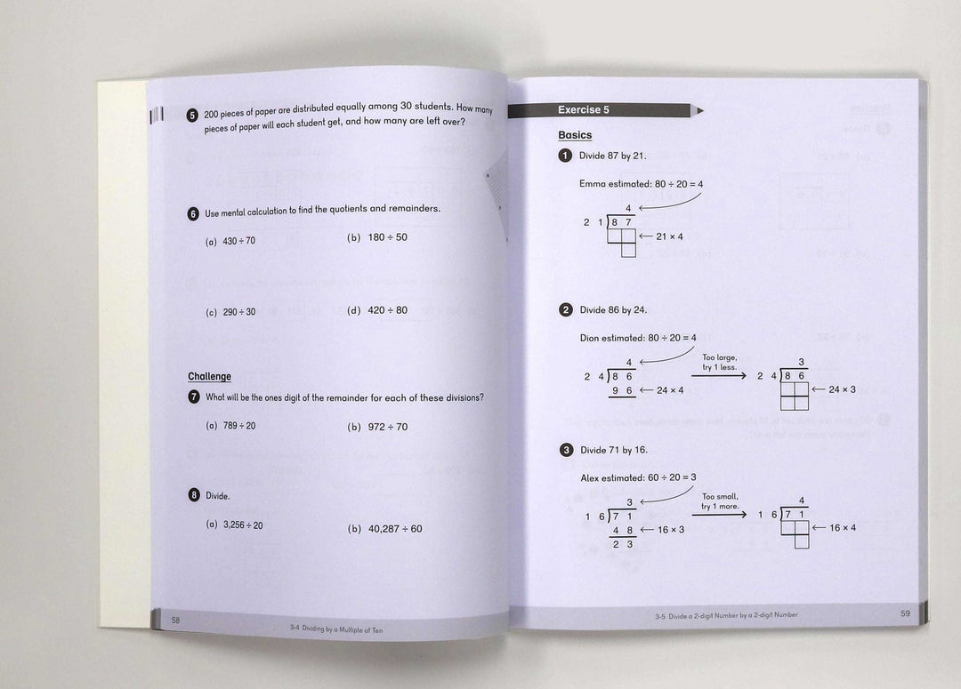 Singapore Math - Dimensions Math Workbook 5A