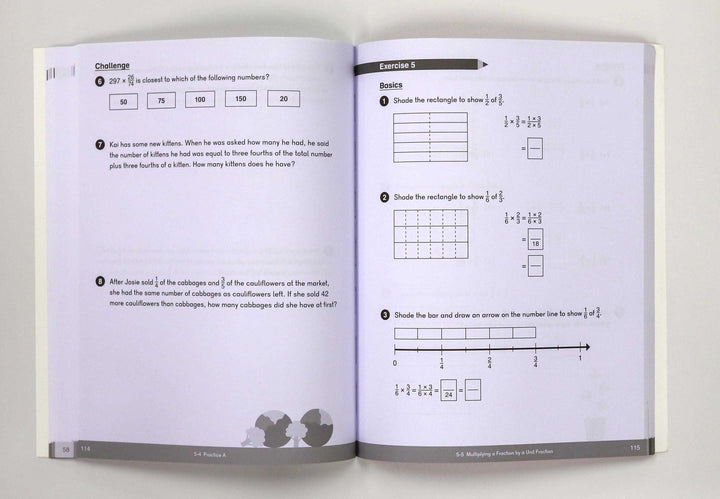 Singapore Math - Dimensions Math Workbook 5A