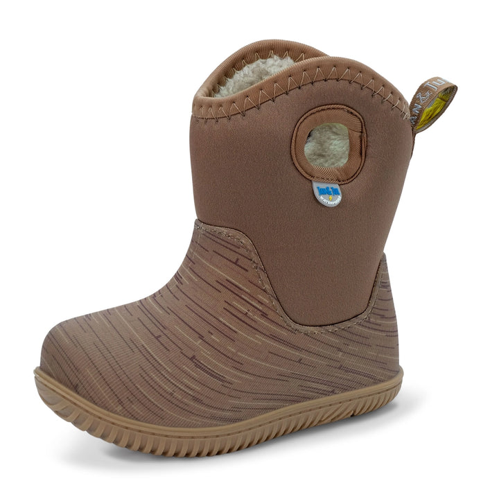 >Jan & Jul Kids Toasty-Dry Lite Winter Boots - Brown Birch