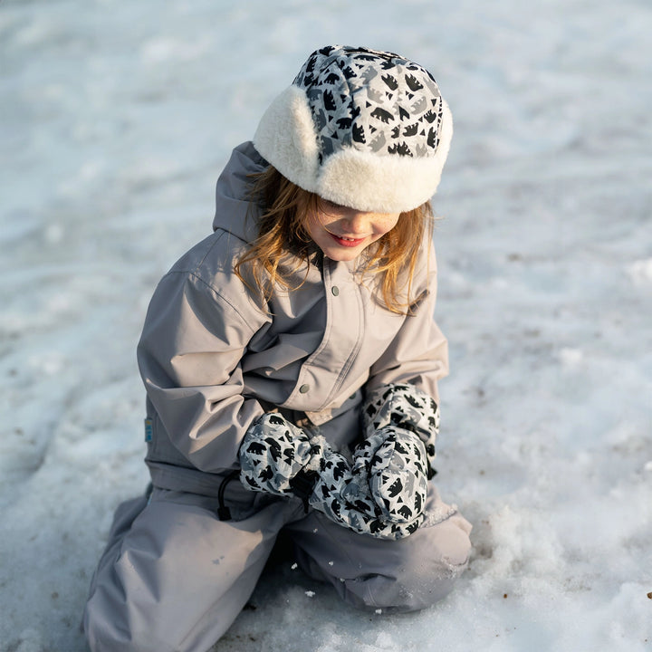 >Jan & Jul Kids Toasty-Dry Waterproof Snow Mitten - Bear Cub