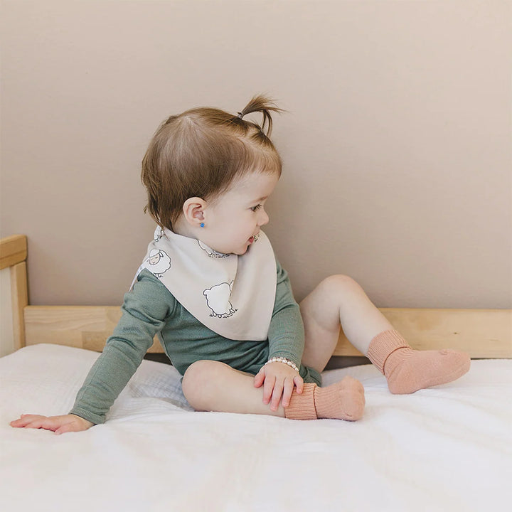 >Woolino Baby and Toddler Wool Socks - Cork