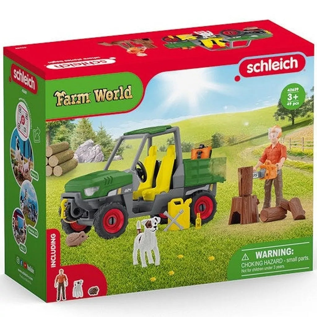 >Schleich FARM WORLD - Working in The Forest