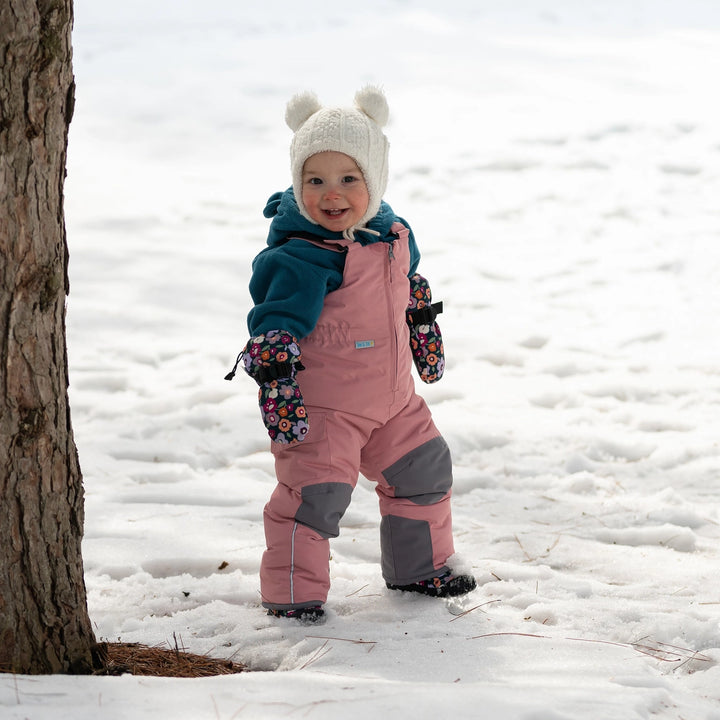 >Jan &amp; Jul Kids Snow Overalls - Dusty Pink