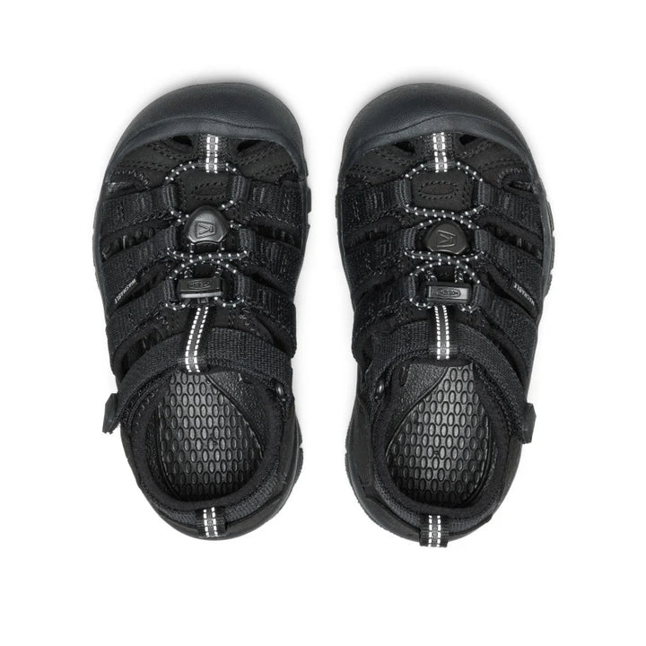 >KEEN Kids Newport H2 Quick-Dry Sandal Sandal - TRIPLE BLACK
