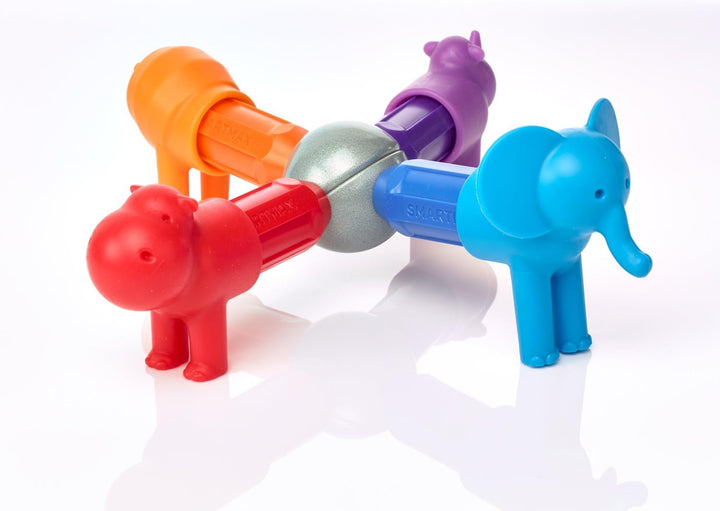 >SMART Games SmartMax My First Safari Animals STEM Magnetic Discovery Building Set
