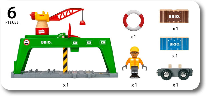 >BRIO Container Crane 33996