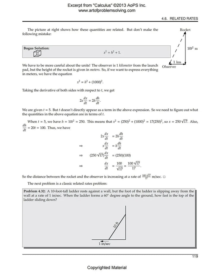AoPS - Calculus (Text + Solutions) - Ages 16+