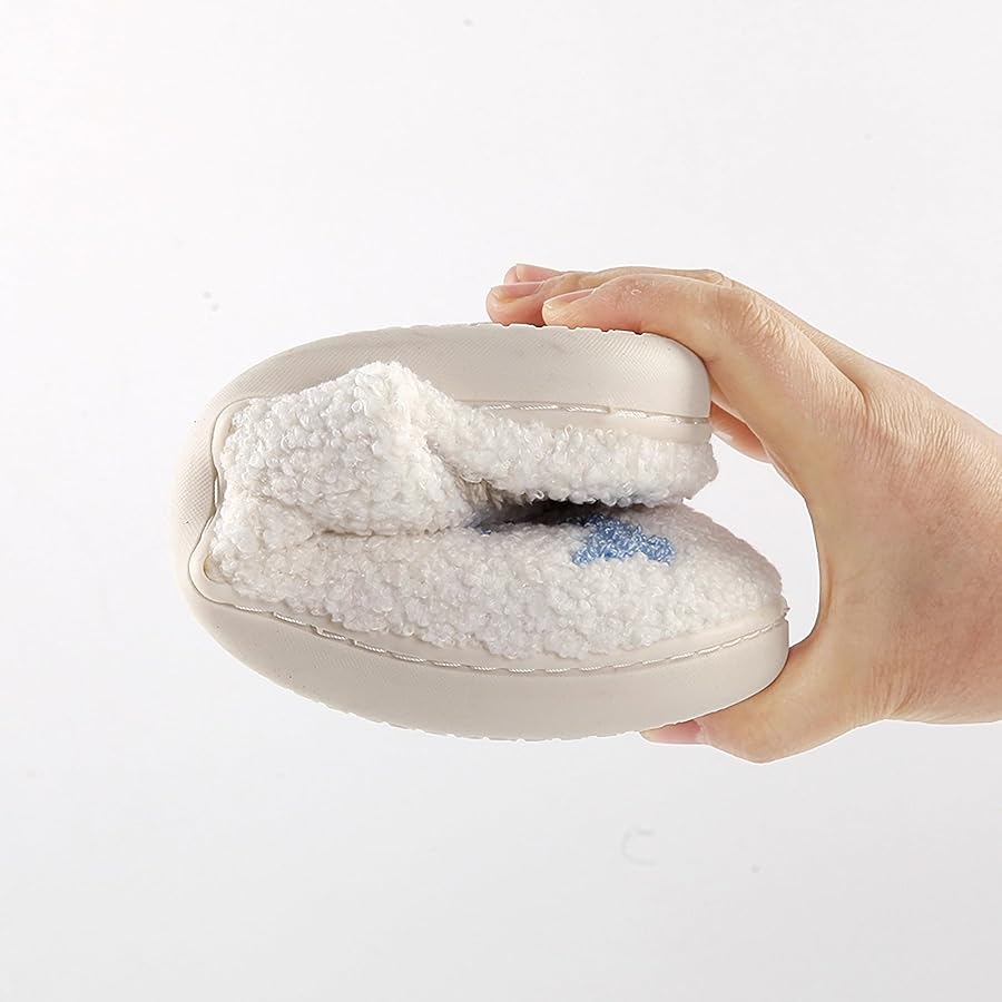 Unisex Fuzzy Warm Indoor Slippers [2-color]