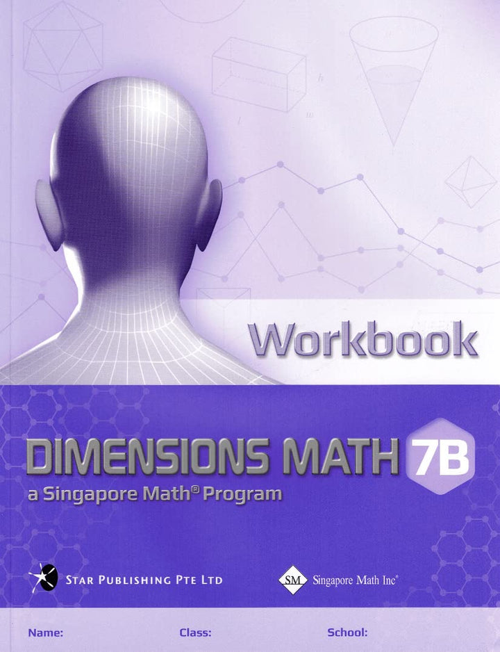 >Singapore Math - Dimensions Math Workbook 7B