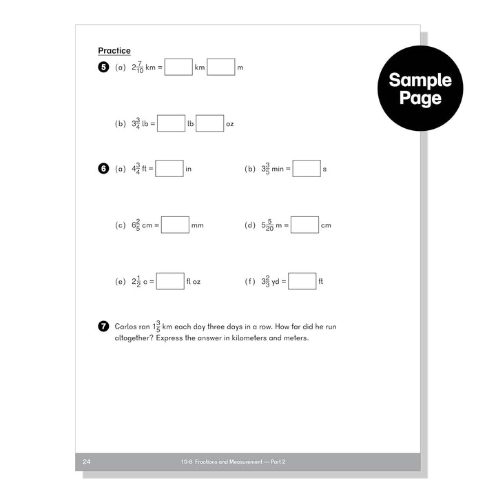 Singapore Math - Dimensions Math Workbook 4B