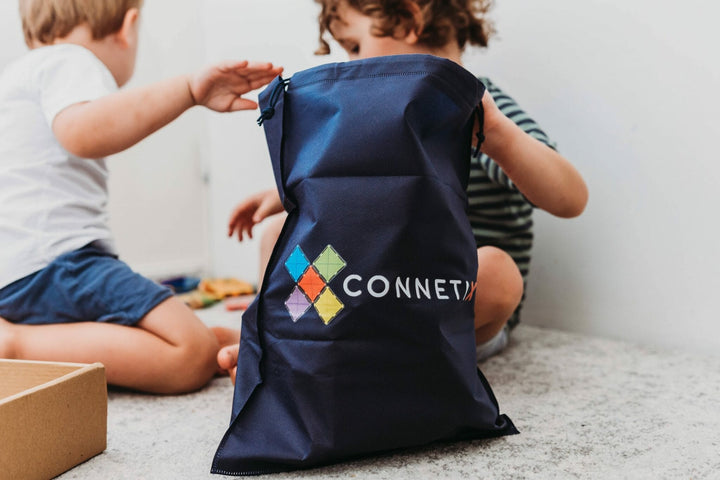 CONNETIX Rainbow Tiles - 62 Piece Set Starter Pack