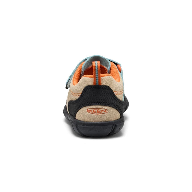 >KEEN Kids Jasper II Play-Anywhere Comfort Leather Sneaker - SAFARI/AQUIFER