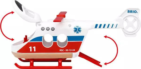 >Brio Rescue Helicopter 36022