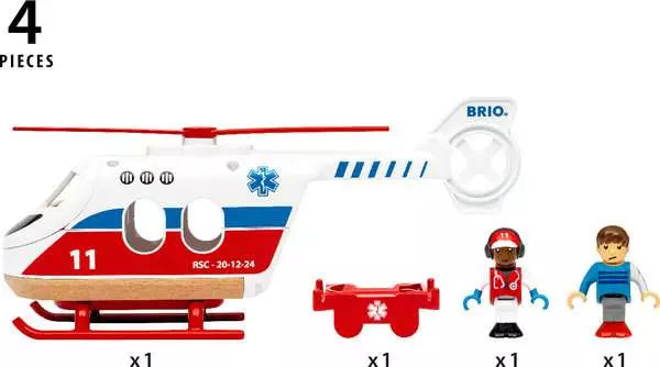 >Brio Rescue Helicopter 36022