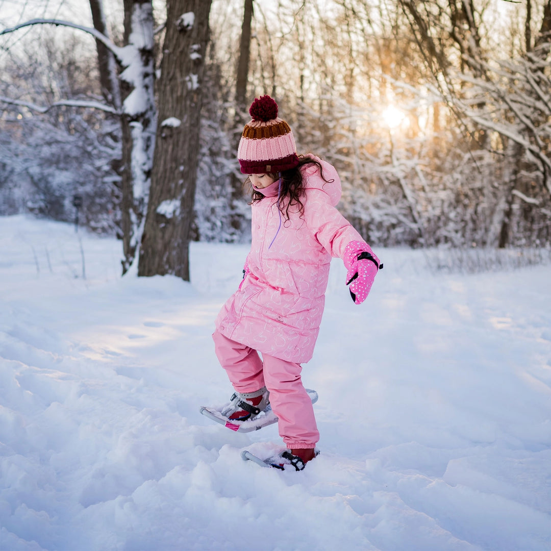 >Jan & Jul Kids Cozy-Dry Rain & Snow Pants - Dusty Pink