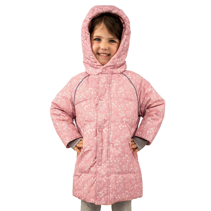 >Jan & Jul Kids Waterproof Winter Coat - Prairie Flowers