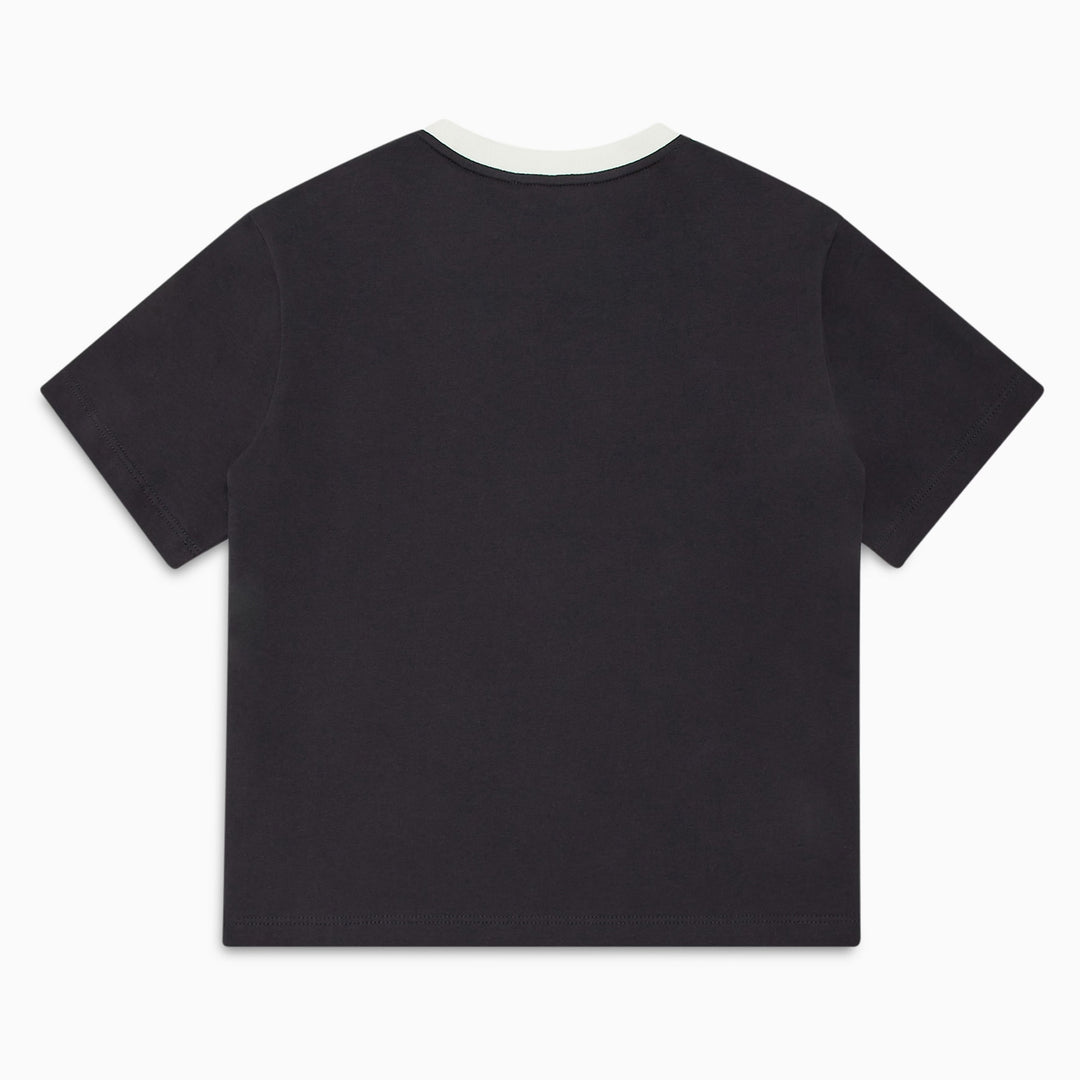 Emporio Armani Junior Comfort-Fit Jersey T-shirt w/ Oversized Logo - 6Yto12Y