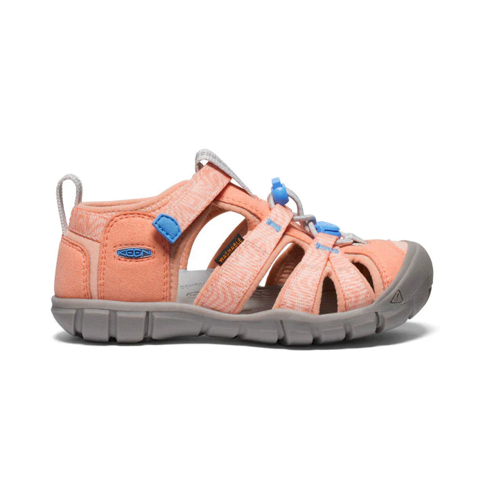 KEEN Kids Seacamp II CNX Hybrid Water Sandal - Papaya Punch/Marina