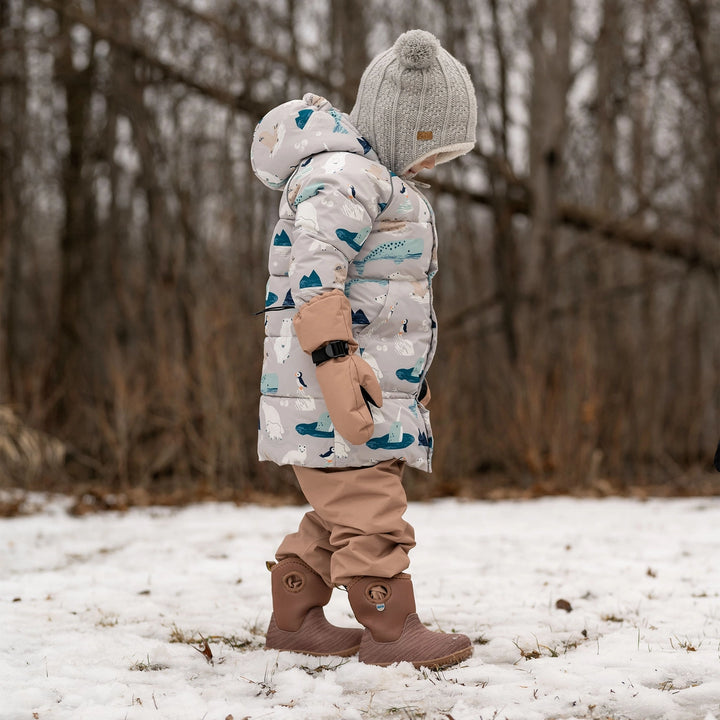 >Jan & Jul Kids Toasty-Dry Lite Winter Boots - Brown Birch