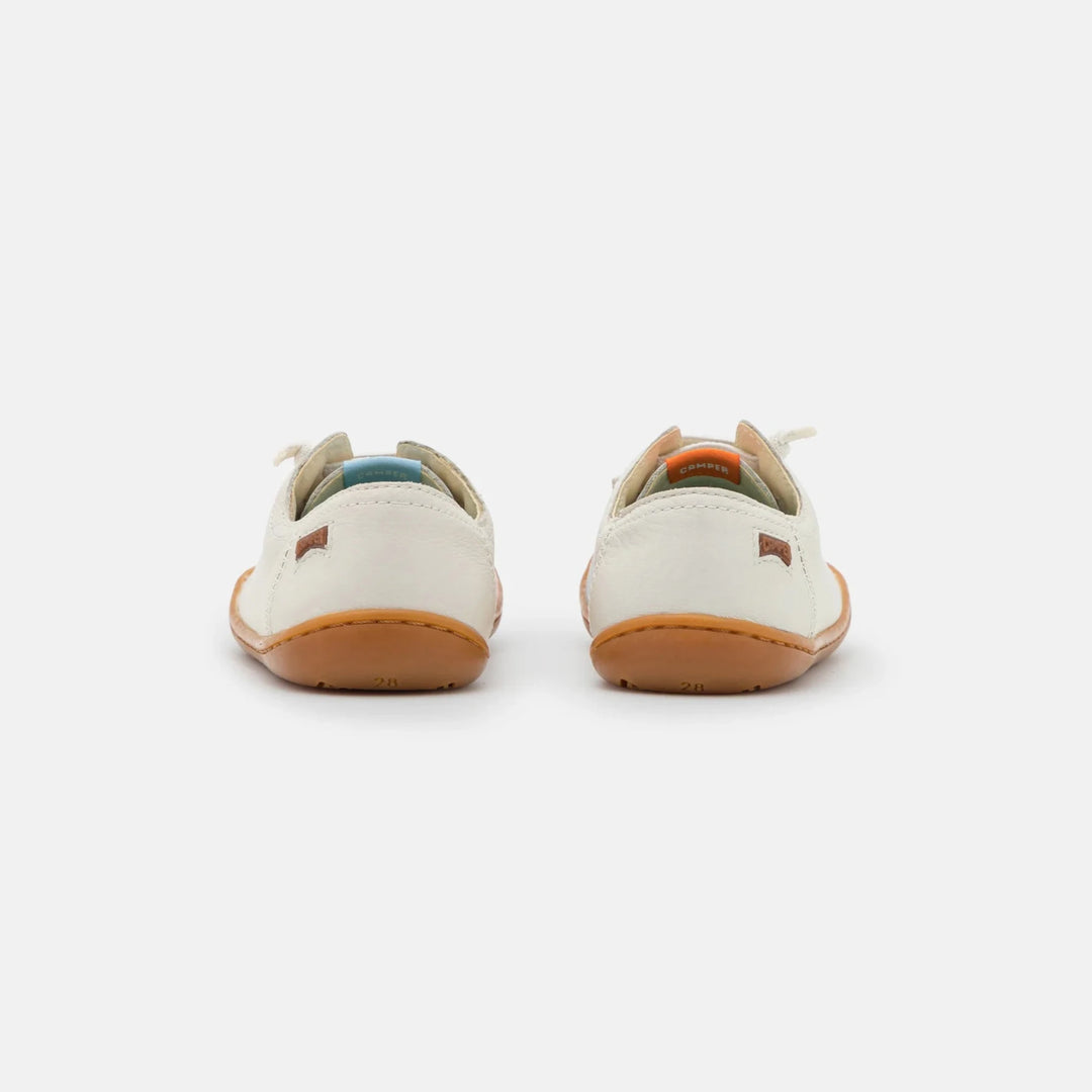 Camper Kids TWINS "A Horse" Printed Leather Sneakers