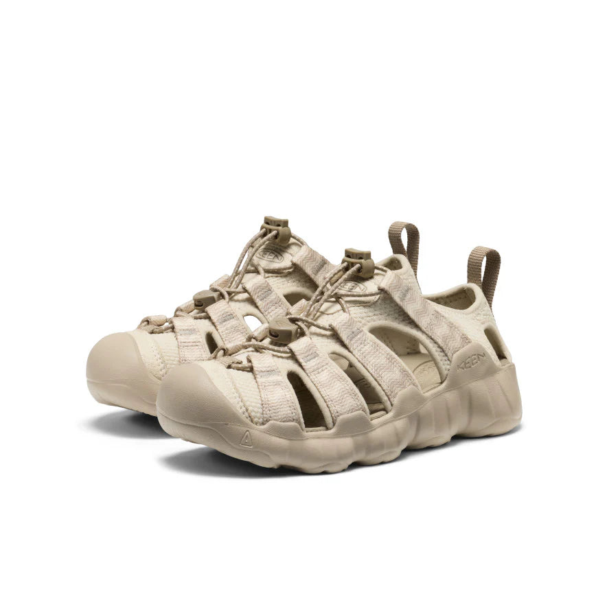 >KEEN Kids Hyperport H2 Extra Cushy Sandal - BIRCH/PLAZA TAUPE