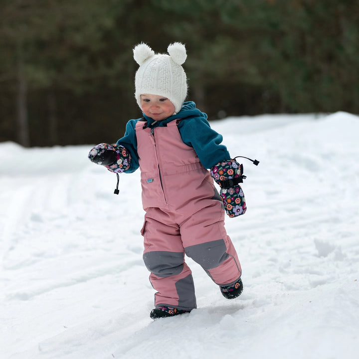 >Jan &amp; Jul Kids Snow Overalls - Dusty Pink