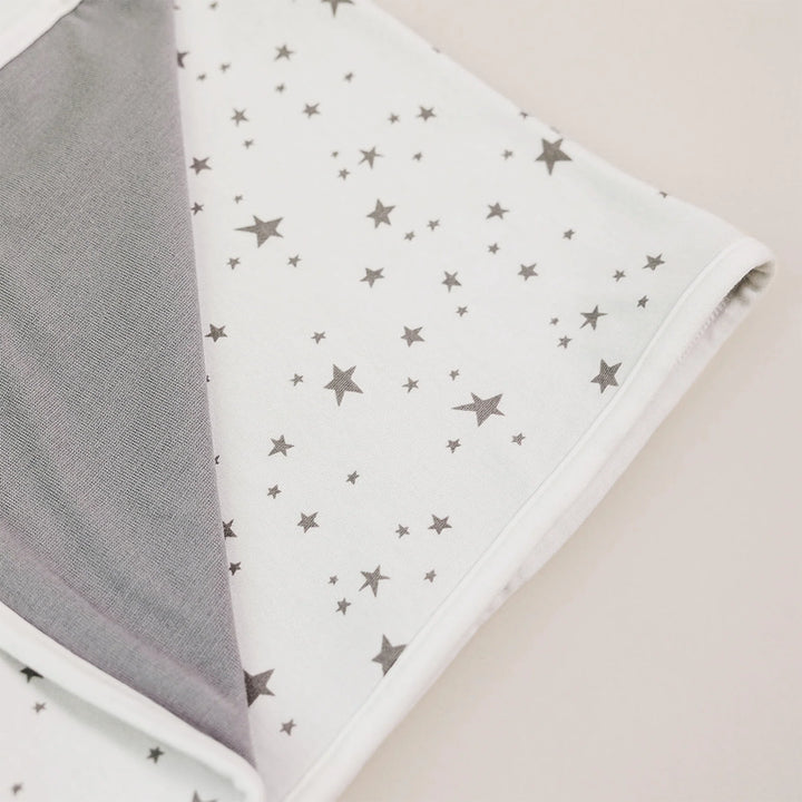 >Woolino Toddler Blanket 4 Season Merino Wool Blanket 52.5" x 40" - Star White