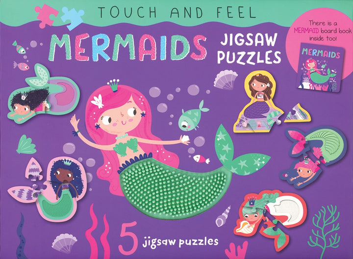 >Usborne Mermaids Touch and Feel Jigsaw Puzzles