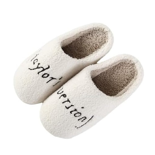 Unisex Fuzzy Warm Indoor Slippers [2-color]