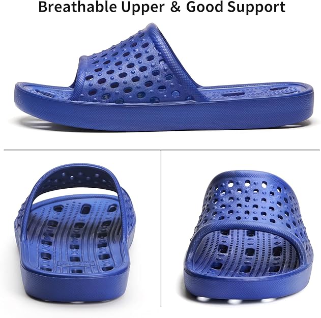 Men's Quick Drying House Slippers - Navy