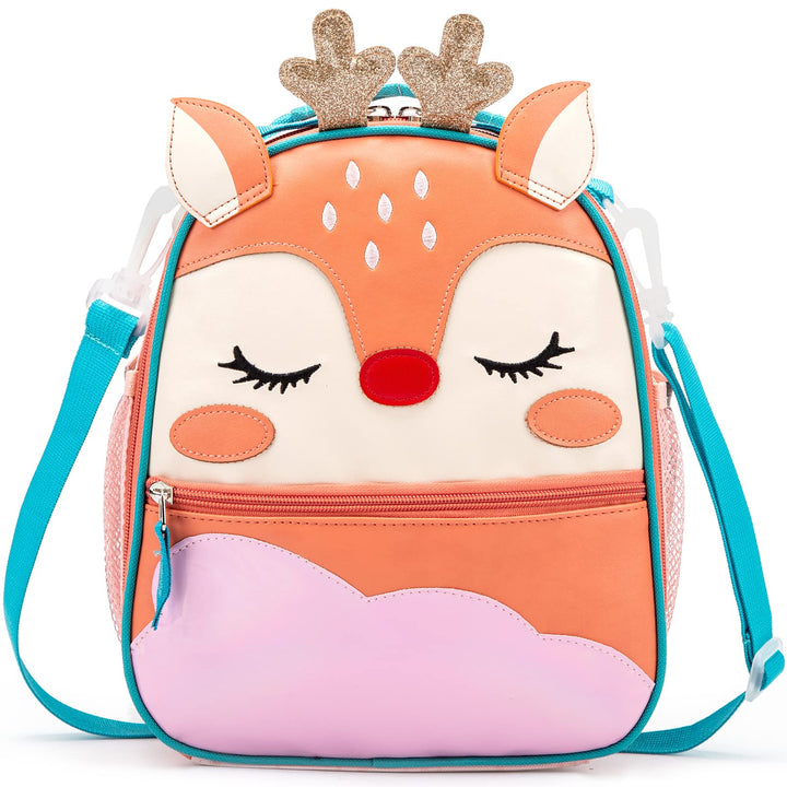 Kids School Lunch/Picnic Bag (Insulated) - Lucky Deer
