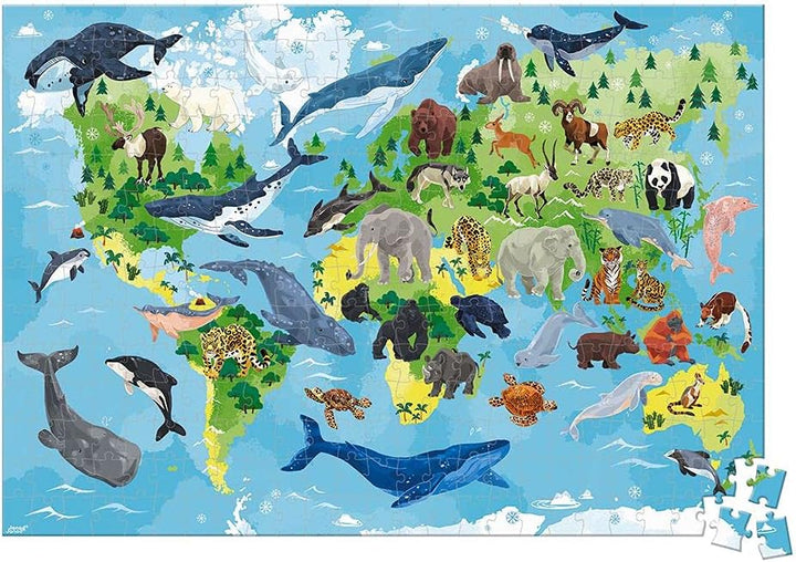 Janod WWF® Priorities Species 350 Piece Puzzle Age 7Y+